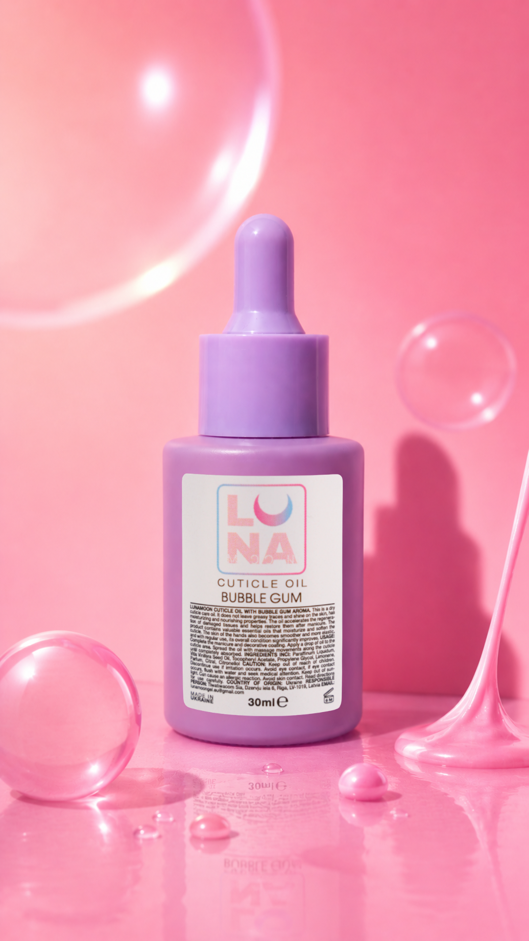Cuticle Oil Buble Gum