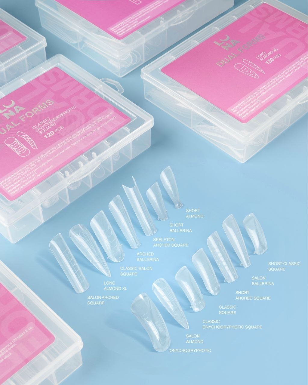 Lunamoon Dual Nail Forms Onychogryphotic