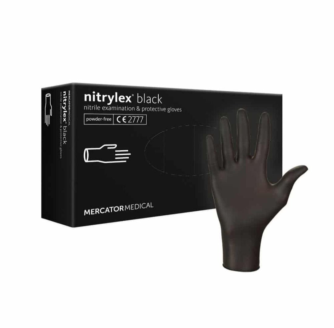 Mercator Nitrylex black-Nitril Premium Handschuh schwarz