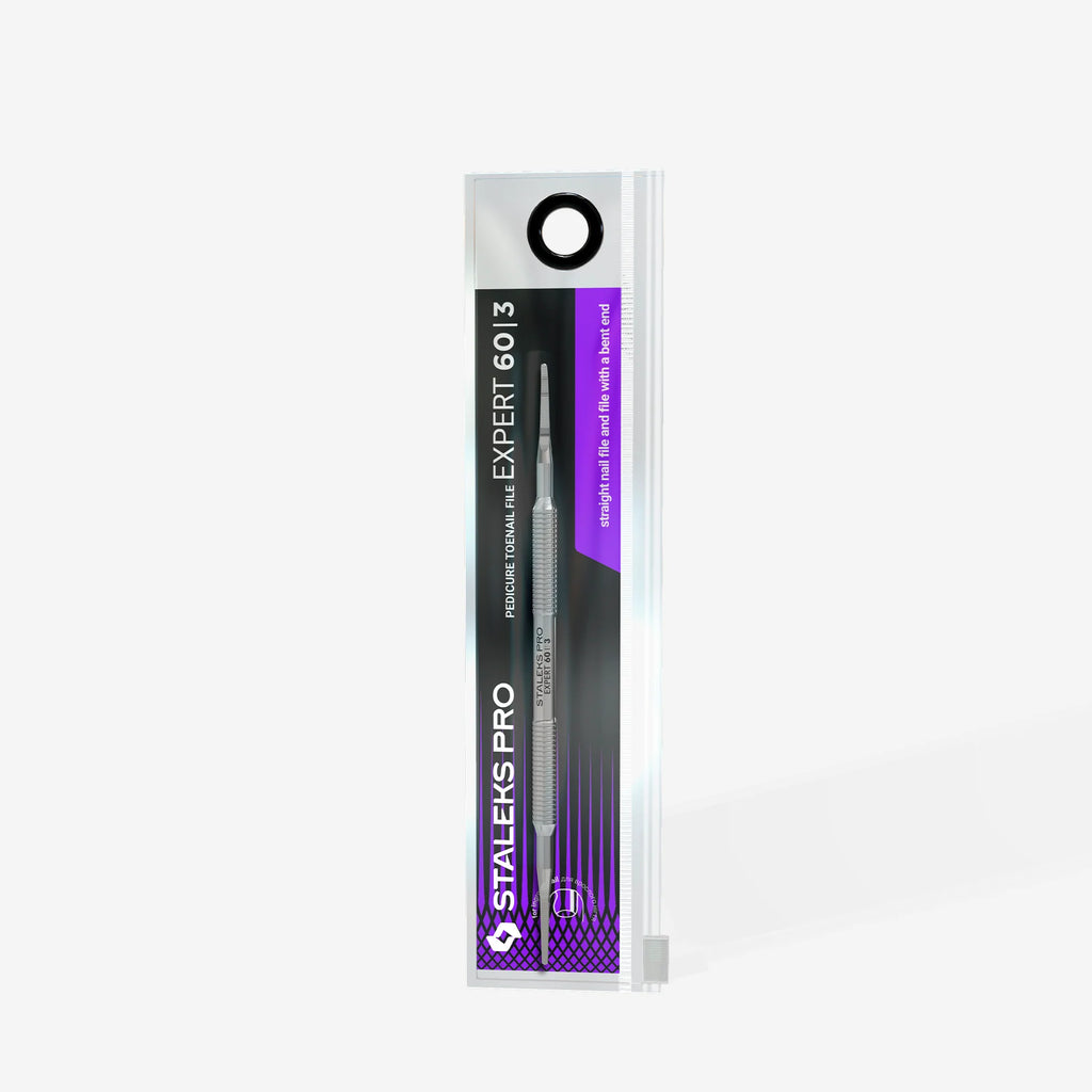 Pedicure toenail file EXPERT 60 TYPE 3 (straight nail)