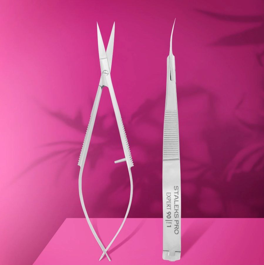 Professional cuticle micro scissors  EXPERT 90 TYP 1